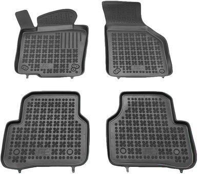 Rubber floor mat  set BMW 1-serie E87 (2004-)/E81 (2007-)/F20 (2011-) with edges