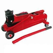 Hidraulic jack on wheels 2000kg