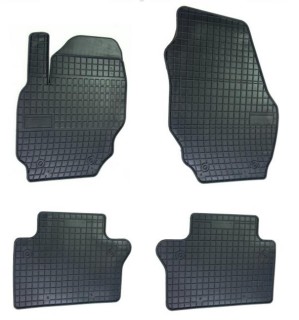 Rubber floor mats set for Volvo S60 (2006-2013); V70 (2007-2016)