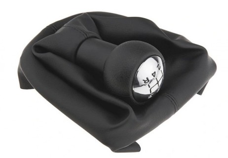 Gear shaft knob with cover for Peugeot 207/307/408