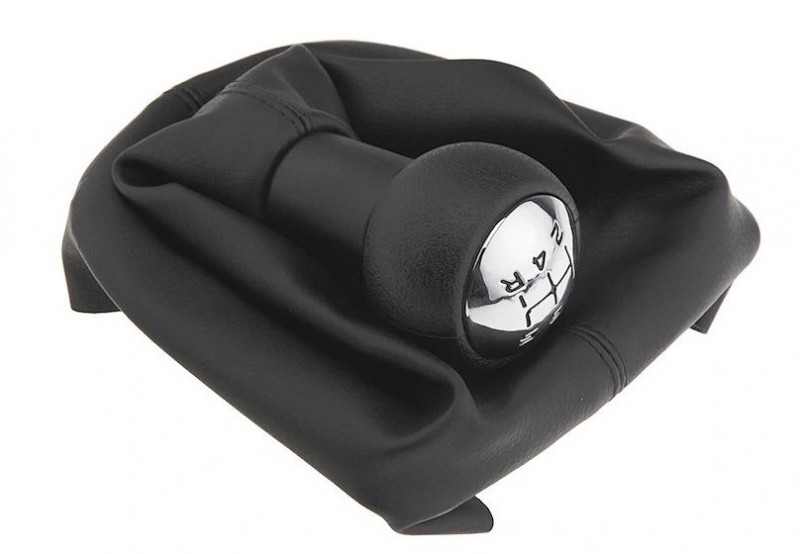 Gear shaft knob with cover for Peugeot 207/307/408