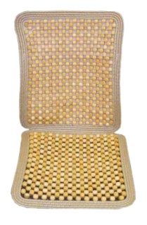 Seat cushion, wooden inserts 