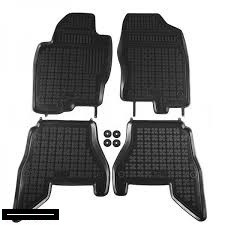 Rubber floor mat  set Nissan Pathfinder (2004-2012) with edges