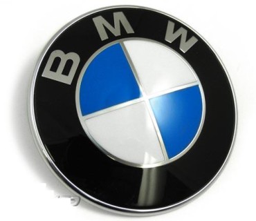 Rear hood Logo "BMW", Ø78mm