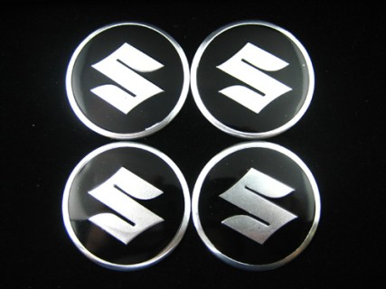 ALLOY WHEEL TRIM CENTRE CAP DECAL LOGO "Suzuki"