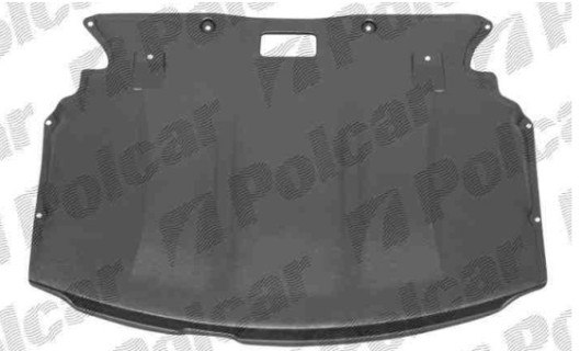 Engine cover BMW 5-serie E60 (2004-2010, center)