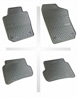 Rubber floor mats set  Skoda Fabia (2014-2021)