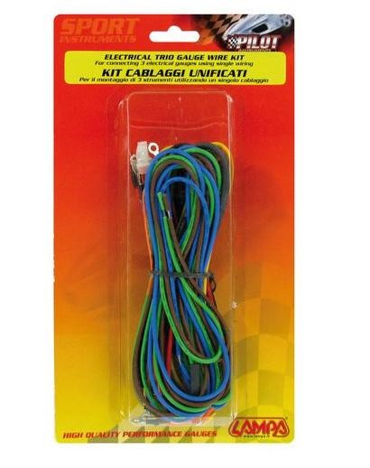 Electrical trio gauge wire kit