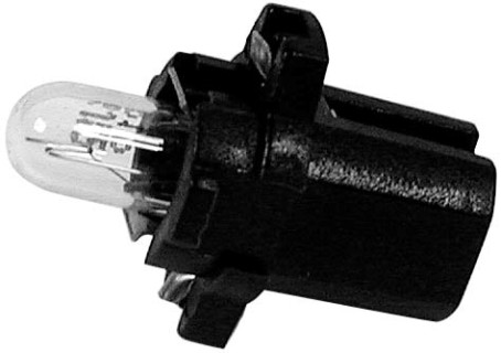 Bulb 12V 1,2W, black