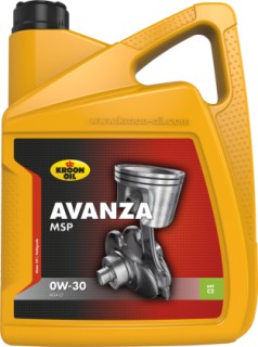 Synthetic engine oil - KROON OIL 0W30 AVANZA MSP, 5L 