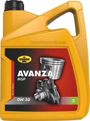 Synthetic engine oil - KROON OIL 0W30 AVANZA MSP, 5L 