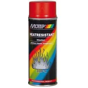 Heat resistant red laquer  - Motip Heat Resistant, 300C, 400ml. 