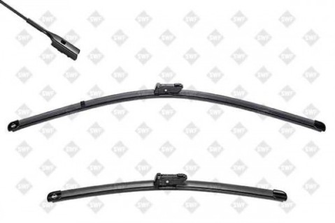 Front aero wiperblades by SWF , 60cm +45cm
