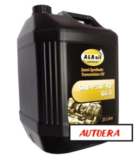 Manual transmission oil - ALB OIL 75W-90, GL5, 25L