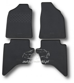 Rubber floor mat set Ford Ranger (2007-)