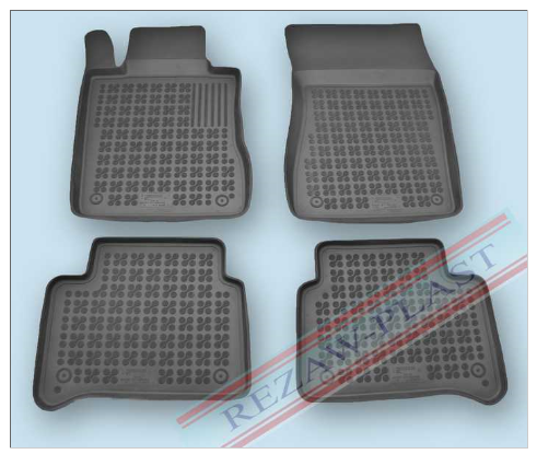 Rubber floor mat set Mercedes E-class W211 (2002-2009)/CLS W219 (2003-2010) 