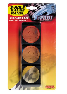 3 Holes gauge panel (52 mm)
