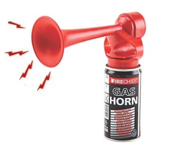 Ring Fog Horn and Canister 