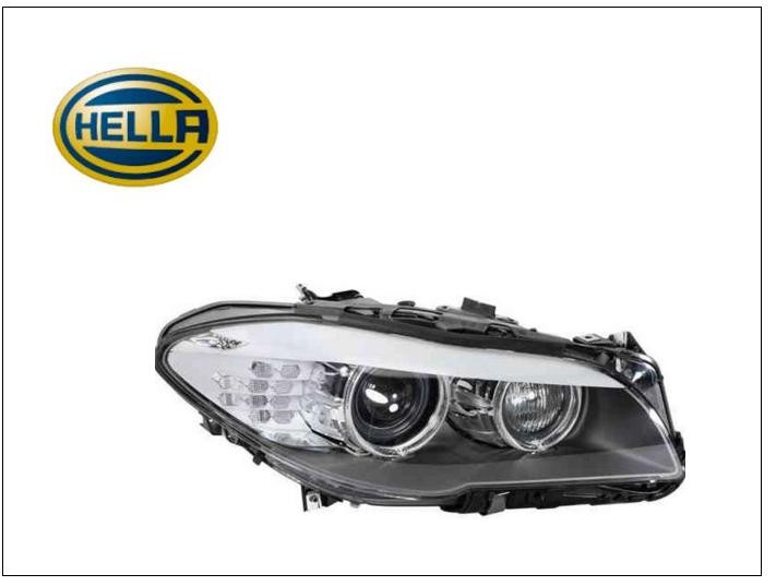 Headlamp for BMW 5-serie F10 (2010-2014), passanger side