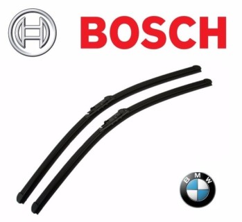 Aero  wiper blade set by BOSCH for BMW 5-serie E60/E61, 6-serie E63/E64, 60cm+58cm