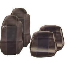 Seat covers set for IVECO STRALIS - N5  /seat headrest inbroided