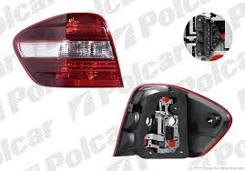 Rear lamp  Mercedes-Benz M-class W164 (2008-2011), left