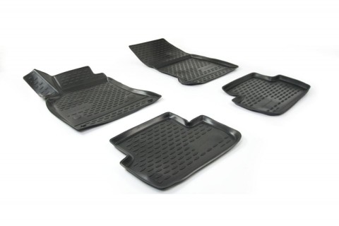 3D Rubber floor mats set Mercedes-Benz CLA C117 (2013-2021)