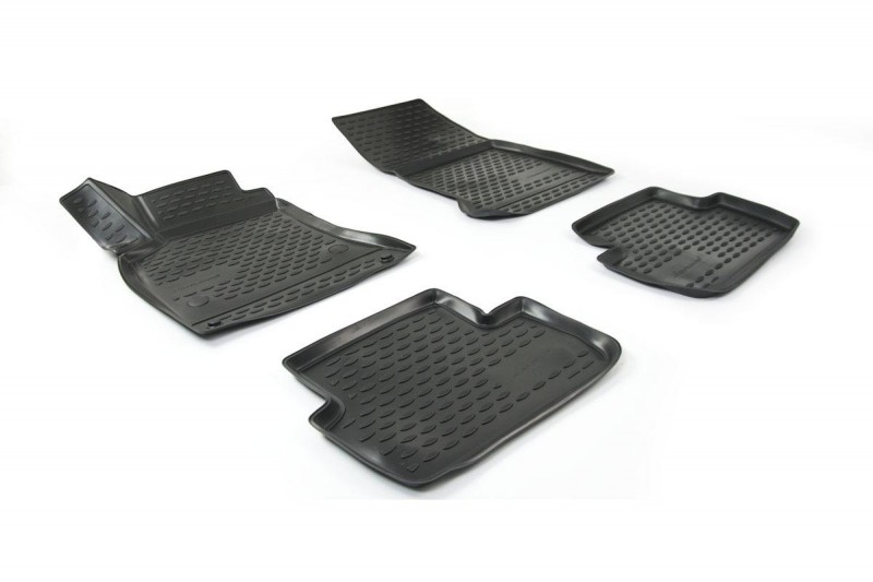3D Rubber floor mats set Mercedes-Benz CLA C117 (2013-2021)
