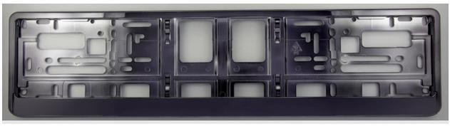 Number plate - grapite (metallic)