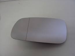 Mirror glass Audi/VW, curved, left