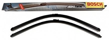 Wiperblade set BOSCH with nozzle for Citroen C8 (2002-2008), 65cm+65cm