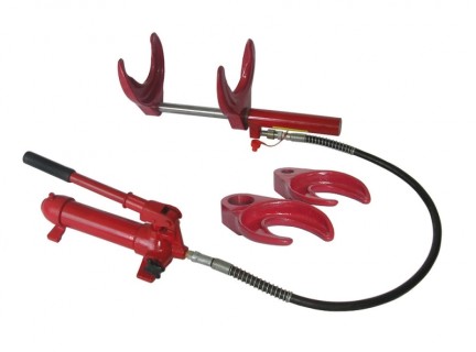 Hydraulic spring compressor (handable), 1000kg 