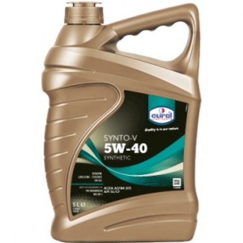 Synthetic motor oil  Eurol Synto-V SAE 5w40, 5L