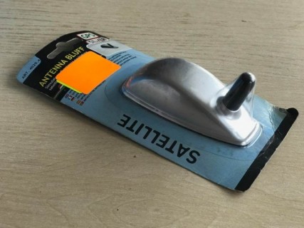 GPS imitation antenna, silver color