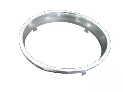 Instrument rim cover Ø52mm, chrome