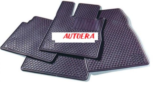 Rubber floor mats set Mercedes-Benz 190 W201 (1985-1993)