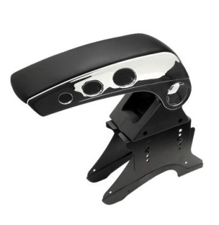 Arm rest, universal  (black/chrome)