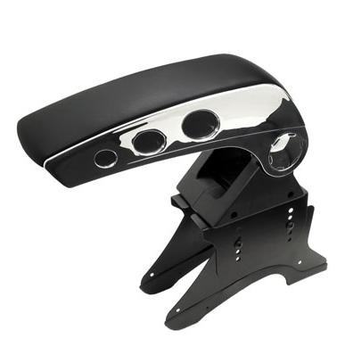 Arm rest, universal  (black/chrome)