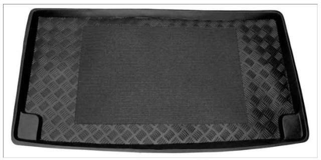 Rubber trunk mat VW Caravelle T5 (2003-), without edges