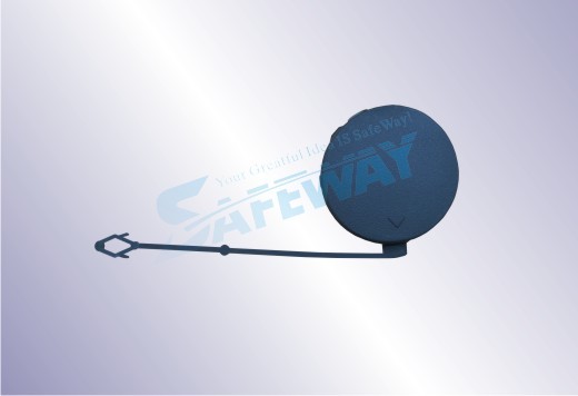 Bumper towbar cover BMW X5 E70 (2006-), right