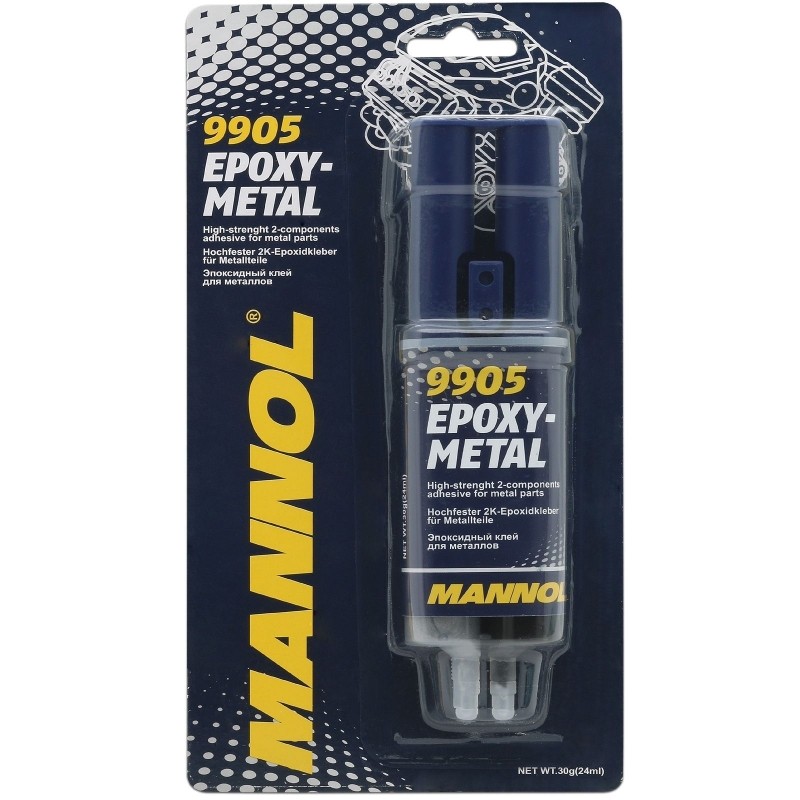 Epoksīda līme metālam - Mannol EPOXY-METAL, 30g.