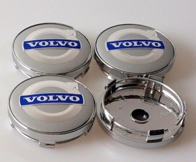 Discs inserts/caps set Volvo 4x60mm