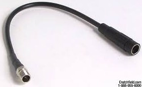 Car radio antenna exntension/adapter, 30cm