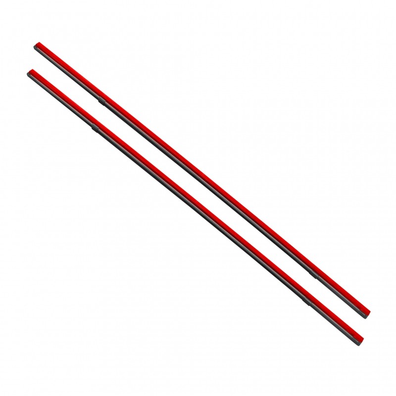 Silicone wiperblade refill set red, 61cm