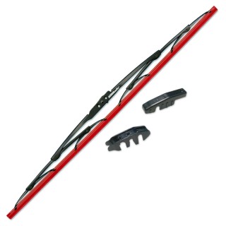 Silicone wiperblade refill set red, 61cm
