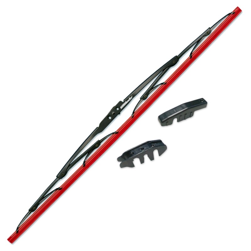 Silicone wiperblade refill set red, 61cm