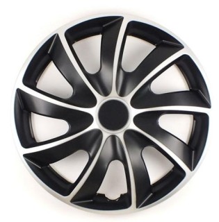 Wheel cover set -  QUAD BICOLOR, 15" 