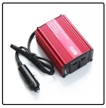 Convertor 12V ->  230V (150W +3.1A USB)