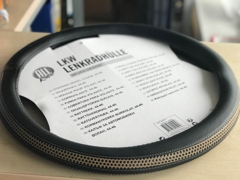Steering wheel cover 44-46cm (BIG SIZE)