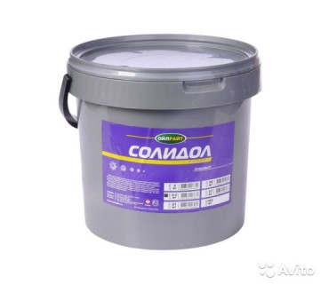 Солидол Жировой, 9.5kg 